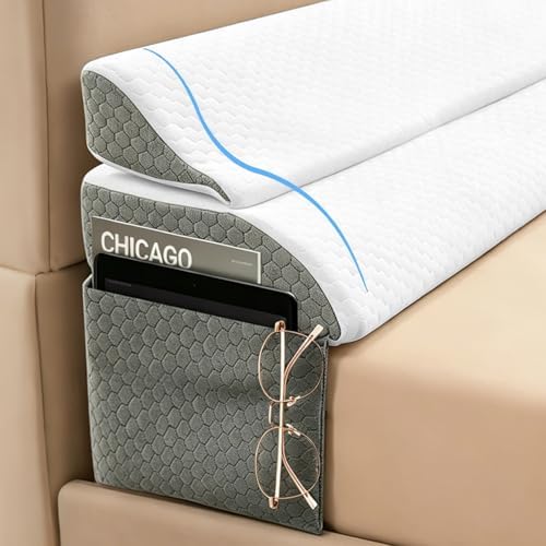 Headboard Pillow for Bed Reading, Large Bed Wedge Pillow for Sitting Up in Bed by Unknown