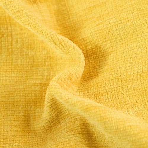 CaliTime Decorative Throw Pillow Covers 20 X 20 Inches Mustard Yellow - Image 2