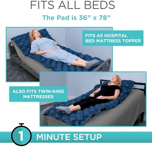 Vive Alternating Air Pressure Mattress Pad - Image 5