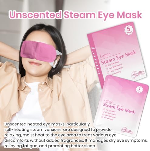LANNA Heated Steam Eye Mask, Disposable 120 Minutes - Image 3