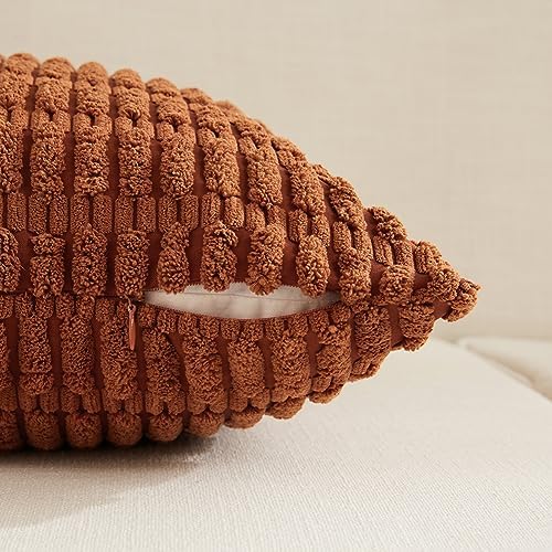 Fancy Homi 4 Packs Decorative Throw Pillow Covers - Image 3