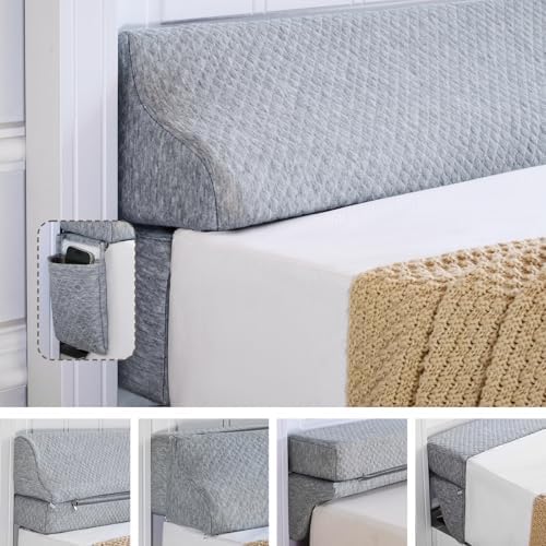 Bed Wedge Gap Filler California King, Mattress Gap Filler, 72×10×6 in by Couzssyhi