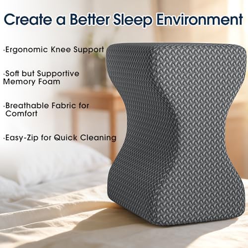 BlissTrends Memory Foam Leg Knee Pillow - Image 4