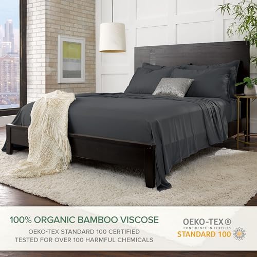 Pure Bamboo Split King Sheets, Genuine 100% Organic Viscose Derived from Bamboo - Image 2