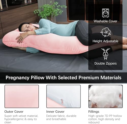 MOON PARK Pregnancy Pillows for Sleeping - Image 3