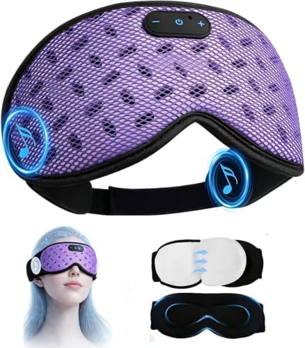 LC-dolida Sleep Headphones, Sleep Mask by LC-dolida