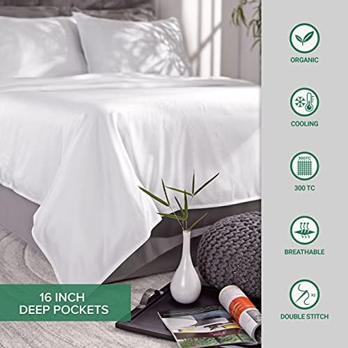 Pure Bamboo Split King Sheets, Genuine 100% Organic Viscose Derived from Bamboo - Image 4