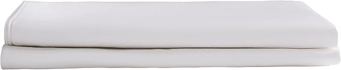 Sealy Performance 100% Cotton Breathable Moisture Wicking Fabric Machine Washable Zippered Pillow Protector, Standard/Queen Size, 2 Pack, White