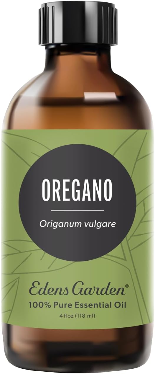 Edens Garden Oregano Essential Oil- 100% Pure Premium Grade, Undiluted, Natural, Therapeutic, Aromatherapy, The Best for Diffuser, Candle, Laundry, Humidifiers 118 ml (4 fl oz)