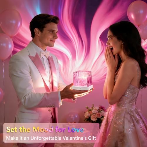 HUMIIEYE Northern Lights Projector, 1800mAh Battery Operated Aurora Night Light Cube, 16 Color, Remote Mood Lighting Galaxy Projector, Trendy Cute Stuff for Kids Teen Girls Gifts Bedroom Room Decor - Image 7