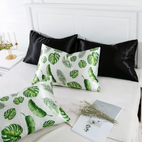 MR&HM Satin Pillowcase 2 Pack, Queen Size 20"x30" - Image 5