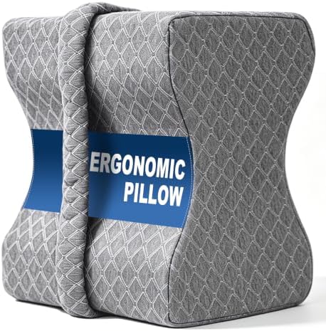 UJPFEO Knee Pillow for Side Sleepers, Leg Pillow for Sciatica, Joints Pain by UJPFEO