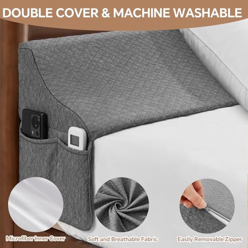 EUHAMS Full Size Bed Wedge Pillow - Image 6