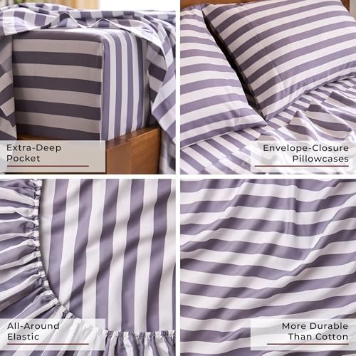 Mellanni Iconic 4-Piece Sheet Set - Image 5
