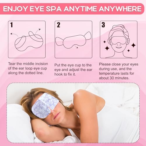 XPCARE 32 Pack Steam Eye Mask Disposable - Image 4