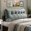 WOWMAX Headboard Pillow Queen Bed Wedge Pillow Headboard by WOWMAX