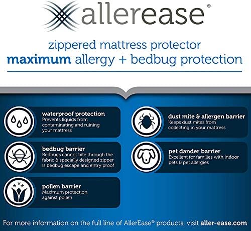 AllerEase Maximum Allergy Mattress Protector, Twin XL Size - Image 4