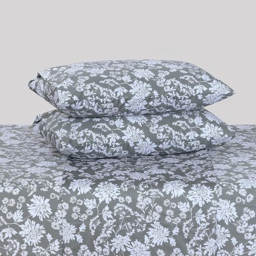 Feather & Stitch 100% Cotton Sateen 500 TC Full Size Bed Sheet Set - Image 4