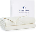 Dream Valley® Outlast® Deepsleep Cooling Comforter, Full/Queen Size, NASA-Grade Space Technology Cooling Blanket for Hot Sleepers Night Sweats, Q-Max > 0.45 Aerocool™ Breathable Ivory, 90"x90"