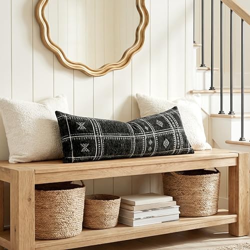 BlissBlush Decorative Lumbar Pillow Cover 14x36, Long Decorative Throw Pillow - Image 5