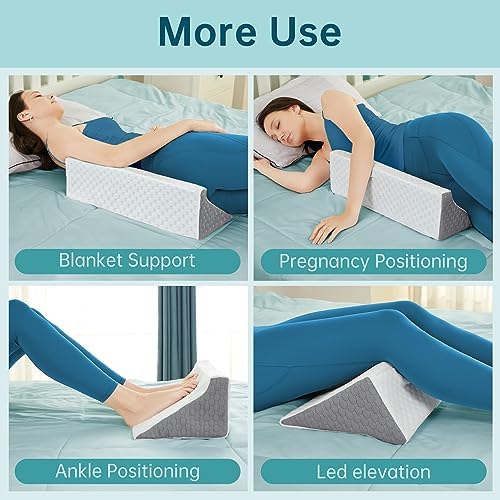 Wedge Pillow for Sleeping, Body Positioner for Side Sleepers - Image 4