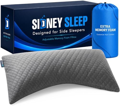 Sidney Sleep Adjustable Curved Pillows by SidneySleep