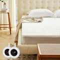 Templewet Heated Mattress Pad Queen Size, Bed Warmer Pad, Machine Washable by Templewet
