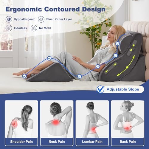 4PC Orthopedic Bed Wedge & BBL Surgery Pillow Set - Image 3