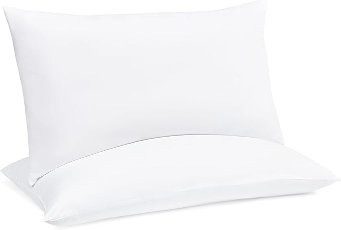 Fern and Willow King Size Bed Pillows - Set of 2, 36"x20" - Luxurious Ultra-Soft Cooling Pillow - Hotel Quality, Down Alternative Fill - Ideal Gift for Side, Back & Stomach Sleepers