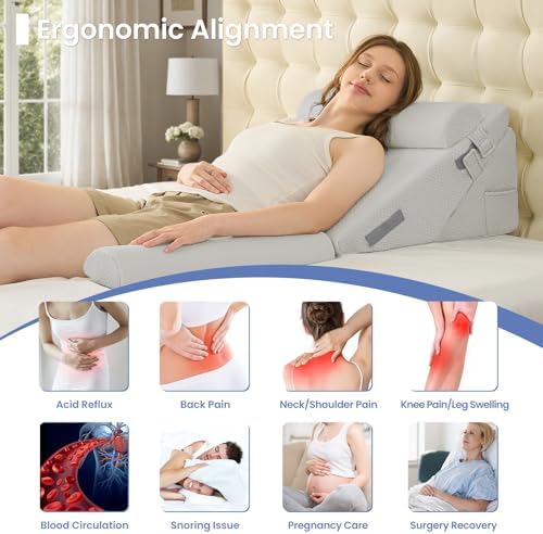 Sasttie Adjustable Wedge Pillow Set - Image 6