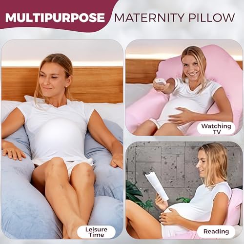 Pregnancy Pillows for Sleeping – 57-Inch Maternity Pillow for Pregnant Women - Image 6