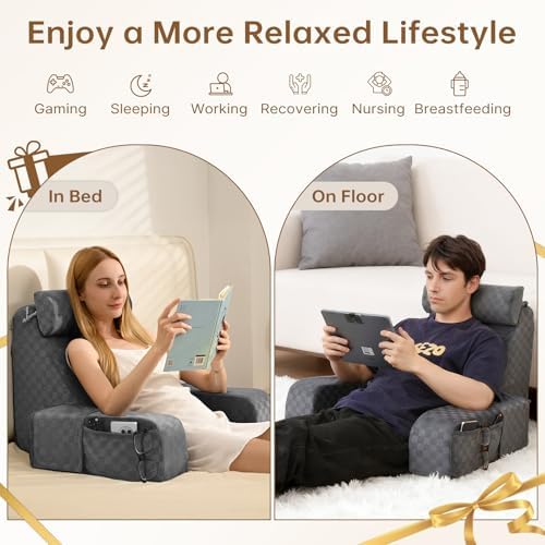 Vekkia 19'' Reading Pillow for Adults - Image 5
