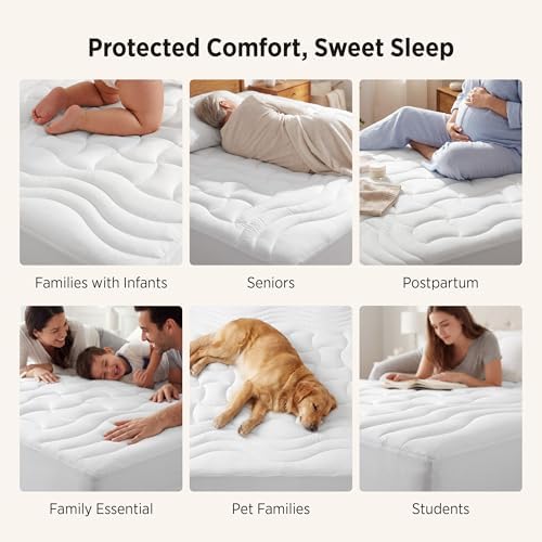 Bedsure King Size Mattress Protector Waterproof - Image 5