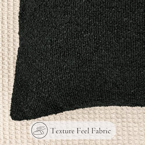 JoraLion 20x54 inch Neutral Boucle Body Pillow Cover - Image 4