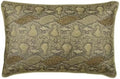 The HomeCentric Decorative Gold Pack of 2, Faux Leather Beaded Pattern Bed by TheHomeCentric
