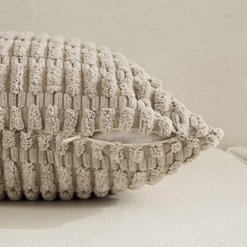 Fancy Homi 4 Packs Decorative Throw Pillow Covers - Image 4