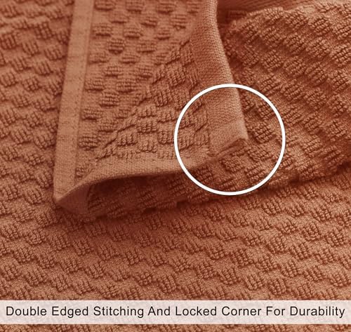 COTTON CRAFT Hooded Bath Towel for Adults – 100% Cotton Waffle Weave Towel - Image 4
