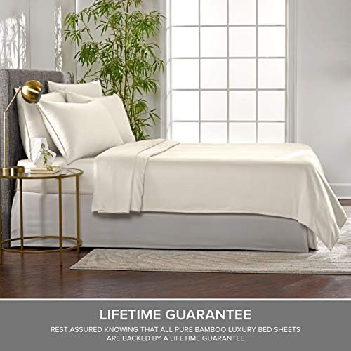 Pure Bamboo Twin XL Sheets, Genuine 100% Organic Viscose Derived from Bamboo - Image 4