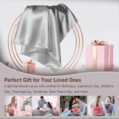 LYSHIN Silk Pillow Cases 2 Pack King Size - Image 6