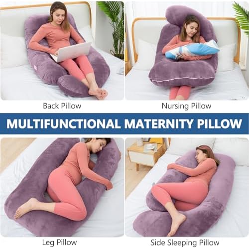 Shredded Memory Foam U Shaped Pregnancy Pillow - Image 7