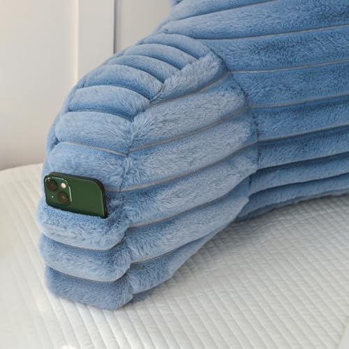 Large Reading Pillow for Adults, Back Support Pillow for Sitting Up in Bed - Image 6