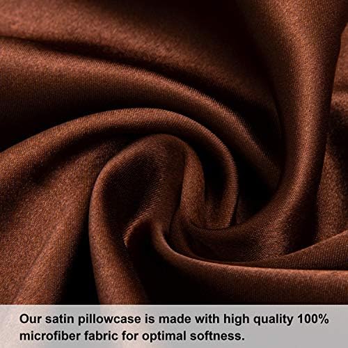 NTBAY Body Satin Pillowcase, Dark Green - Image 2