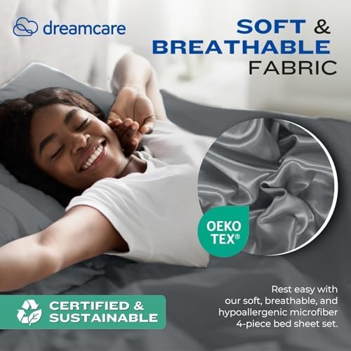 DREAMCARE King Size Sheets Set - Image 6