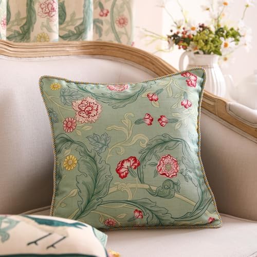 patdrea French Vintage Linen Throw Pillow Cover - Image 2