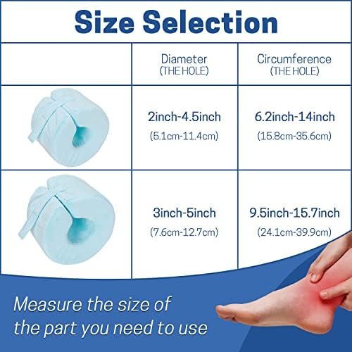 Foot Elevation Pillow Ankle Heel Protector Wedge Foot Support Cushion - Image 5