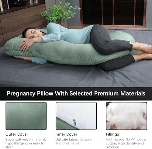 MOON PARK Pregnancy Pillows for Sleeping - Image 3