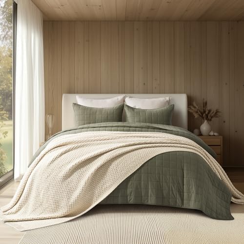 EVERGRACEHOME Chunky Chenille Knit Throw Blanket by EVERGRACE