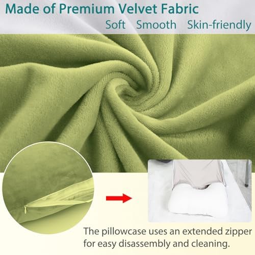 Shredded Memory Foam U Shaped Pregnancy Pillow - Image 6