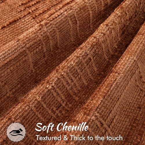 decorUhome Chenille Decorative Throw Pillow Covers 26x26 Set of 2 - Image 2