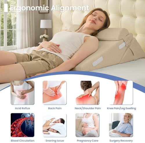 Sasttie Adjustable Wedge Pillow Set - Image 6